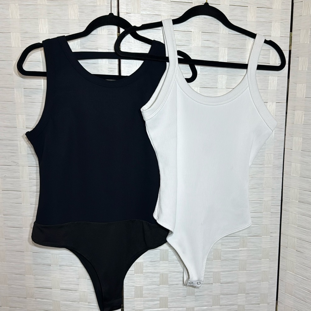 Bodysuit Bundle 1/Black‎ - White Burch 1/White-Wild Fable Size XL